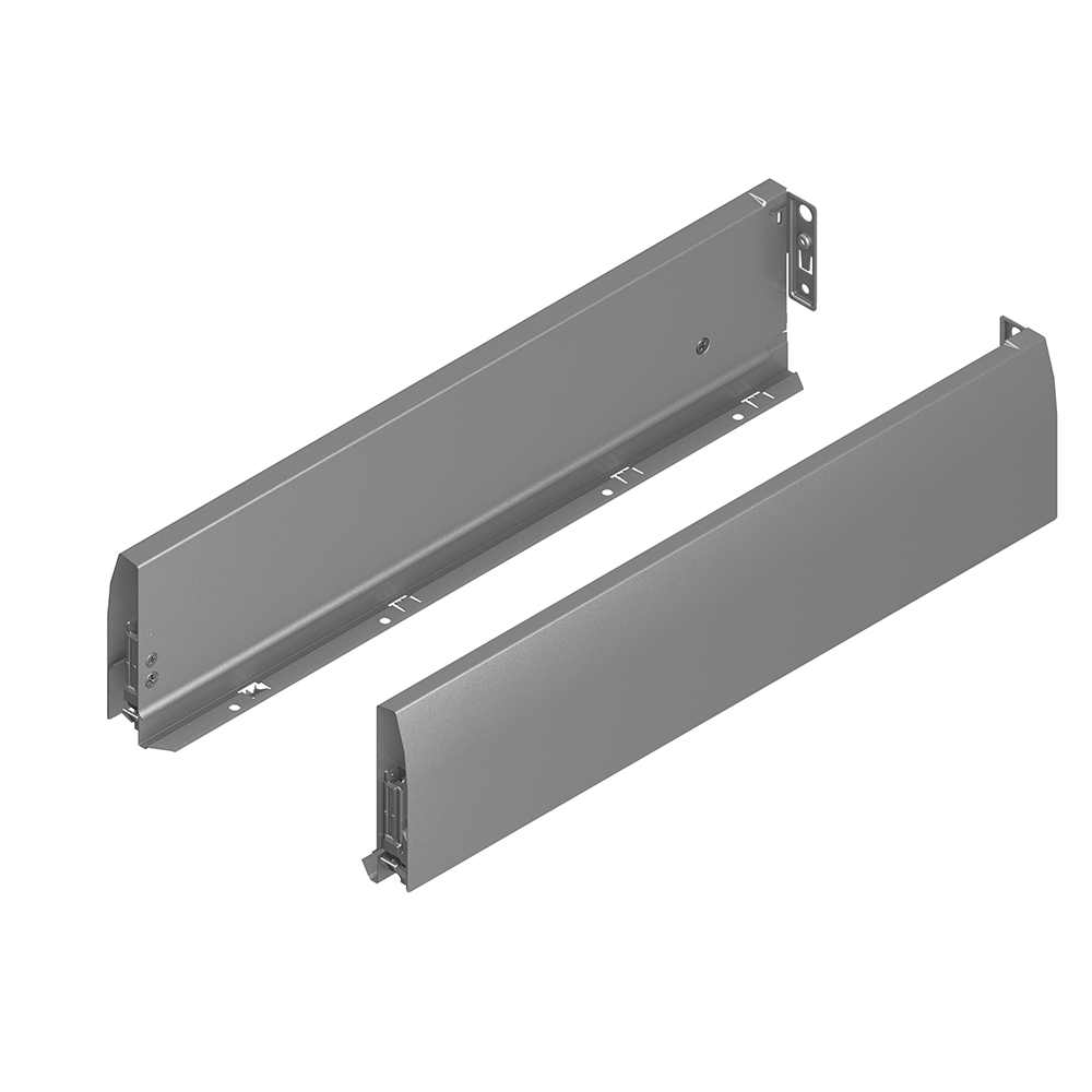 Panouri laterale Grass Nova Pro Deluxe NPDH122G1, metalice, 450 mm, gri