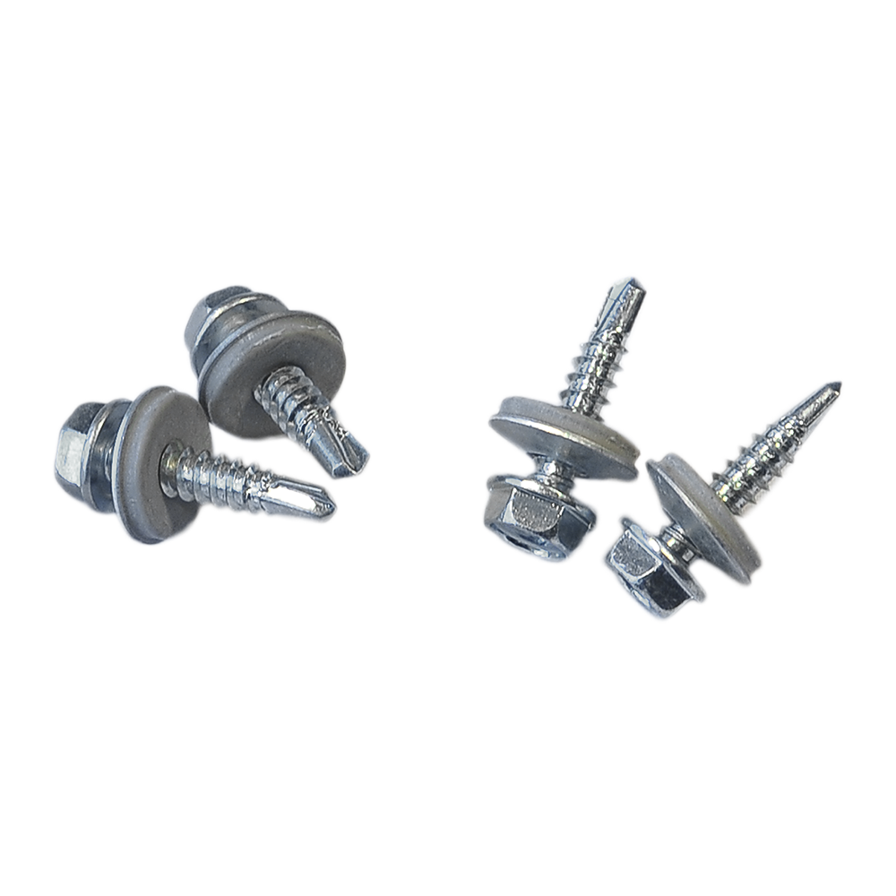 Surub cu saiba, otel zincat, 4,8 x 22 mm, 25 BUC