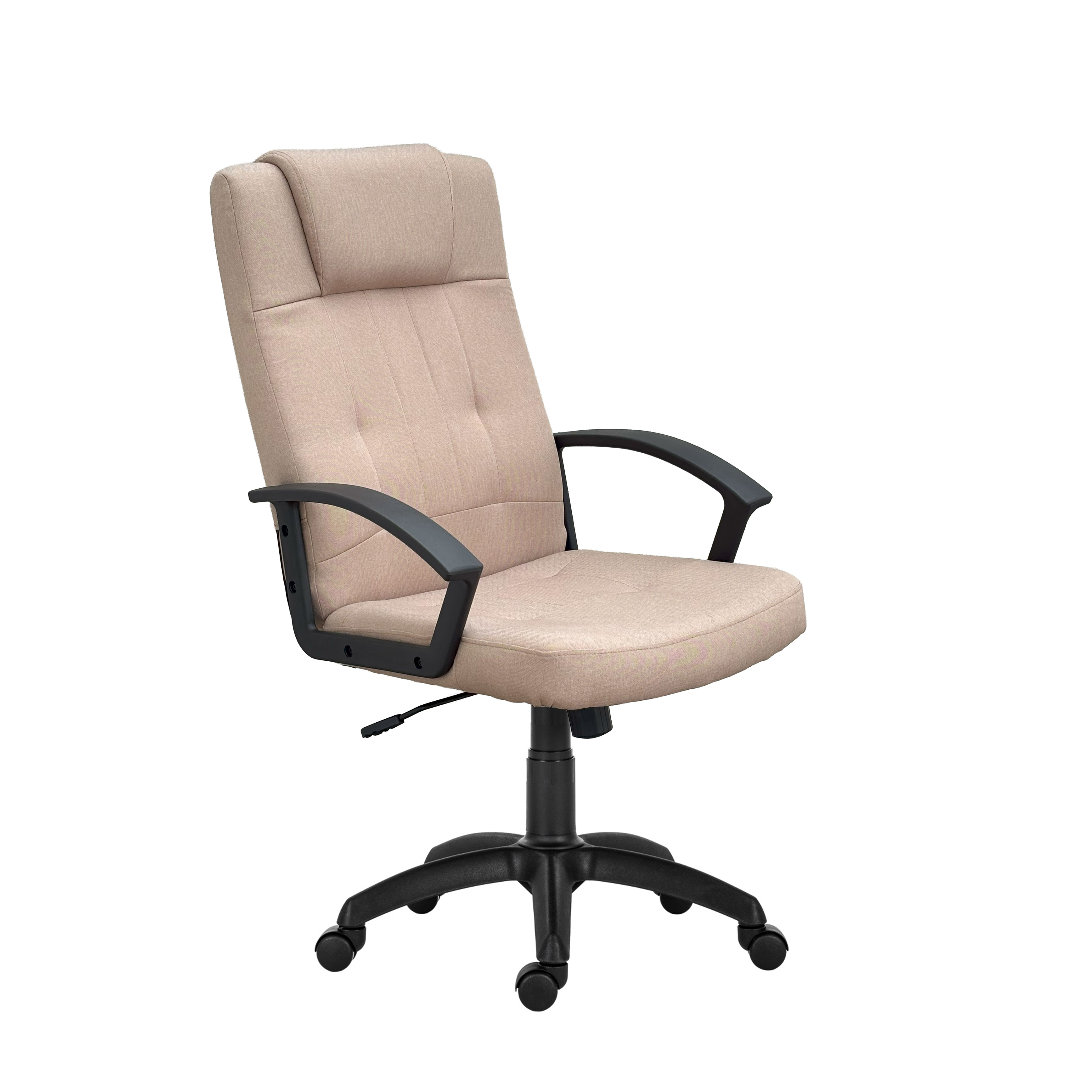 Scaun birou directorial capuccino Antares DELTA 2084, tapiterie textil, rotativ, reglabil pe inaltime, 63 x 66 x 114 - 124 cm