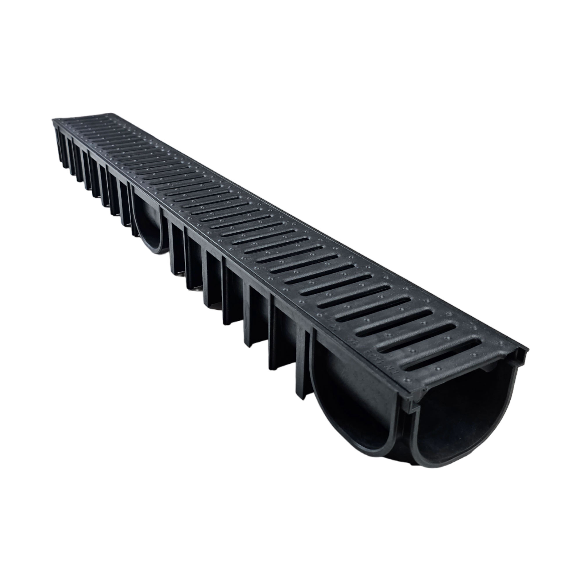 Rigola cu gratar ACO Easyline H90, clasa A15, polipropilena, 100 x 12.5 x 9 cm