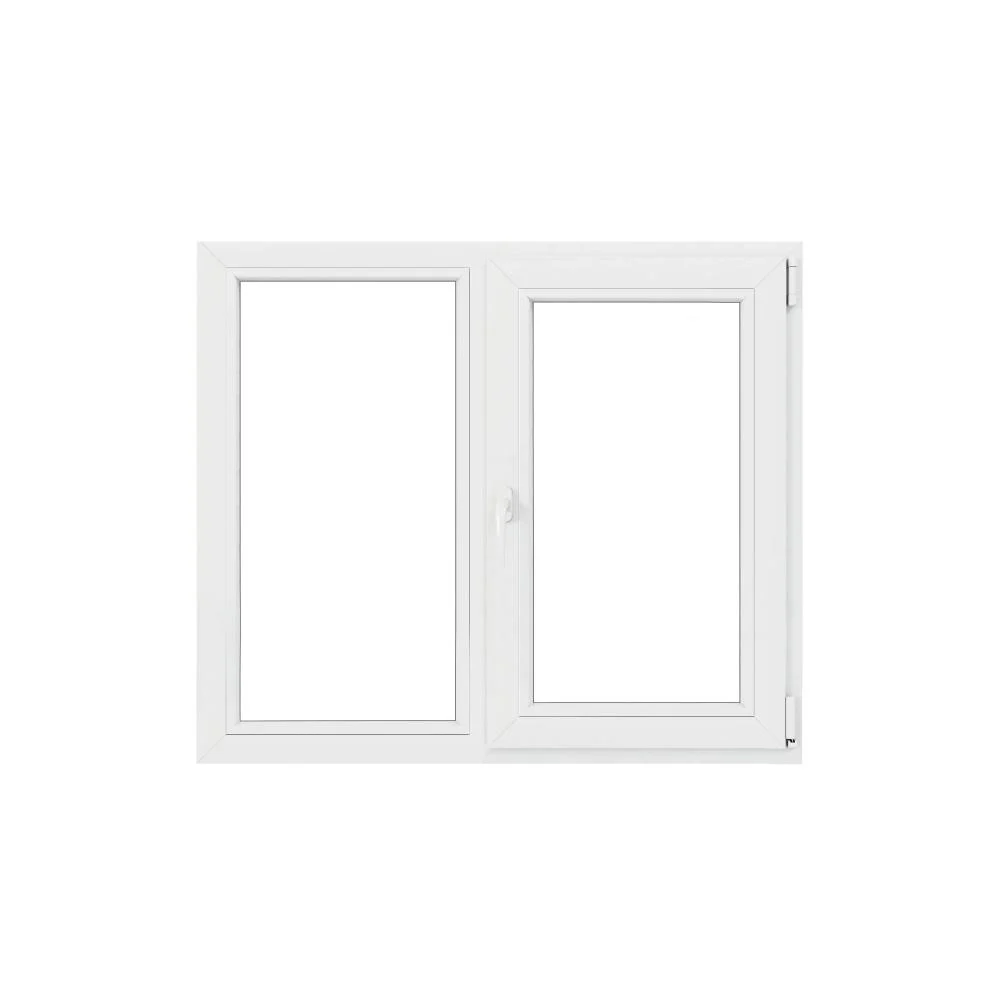 Fereastra PVC, 5 camere, deschidere oscilobatant, dreapta, alb, 150 x 120 cm