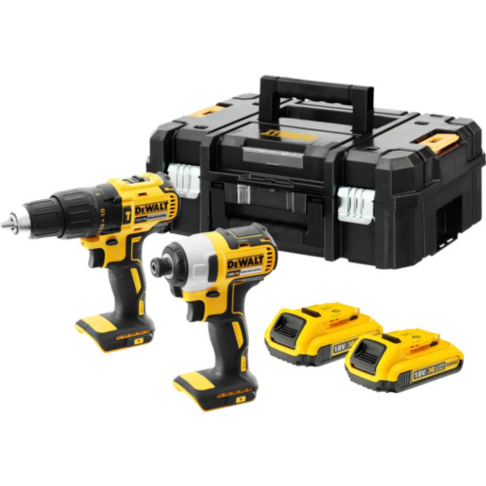 Set masini de gaurit si insurubat DeWalt DCD778 si DCF787, 18 V, 2000 mAh