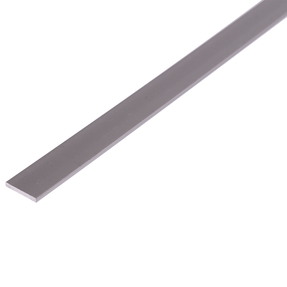 Bara plata, aluminiu eloxat, 15 x 2 mm x 1 m