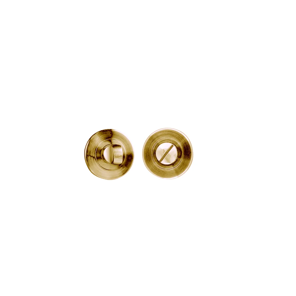 Rozeta pentru WC, rotunda, auriu, ø 54mm