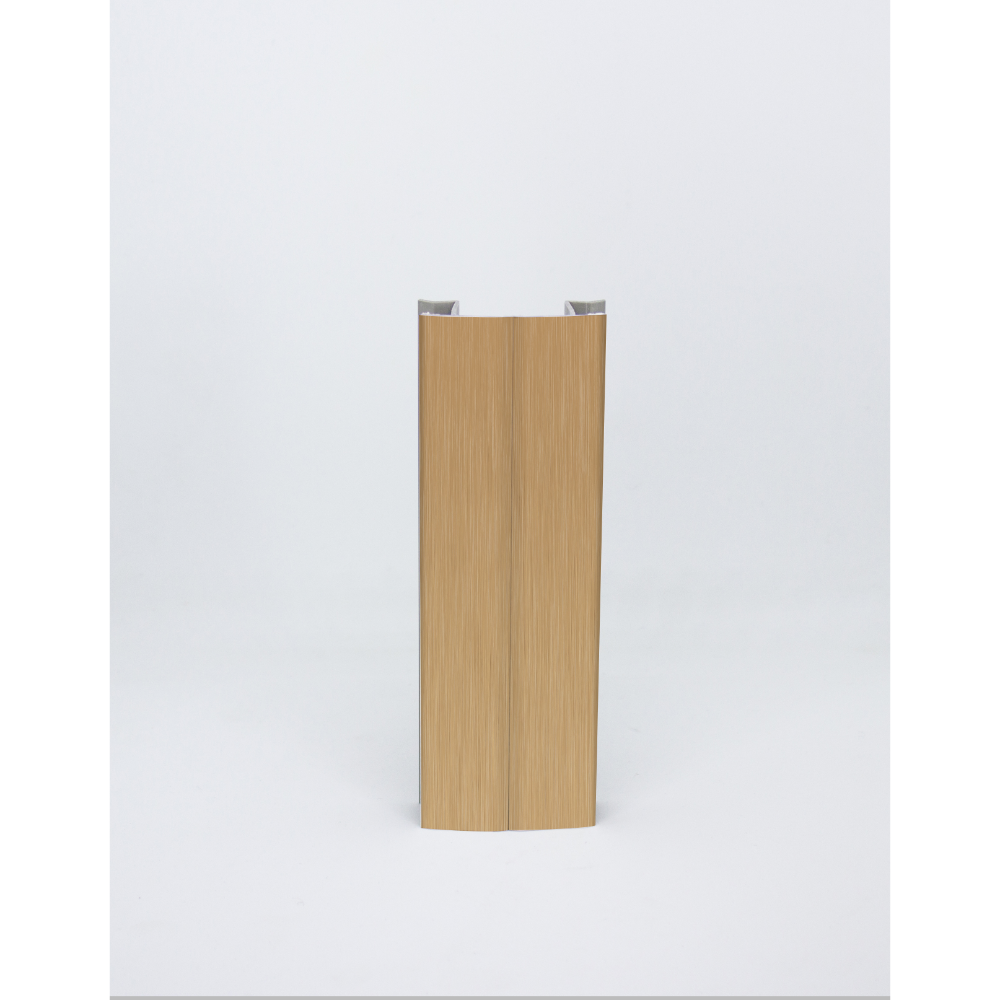 Accesoriu Multicorner, pentru cuplare plita PVC cu folie din aluminiu, auriu, H 150 mm