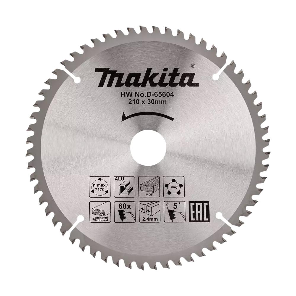 Panza fierastrau circular multimaterial Makita, 210 x 30 x 24 mm