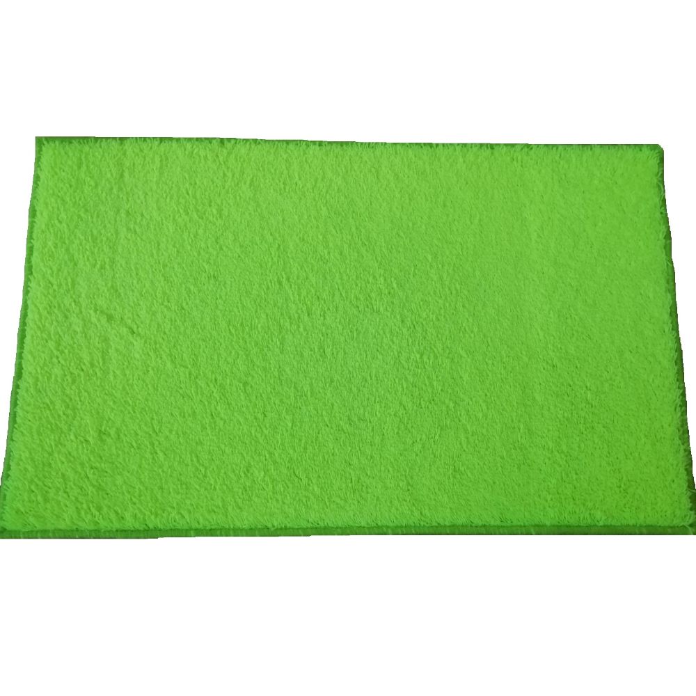Covor dreptunghiular Mistral, polipropilena, model verde neon, 50 x 80 cm