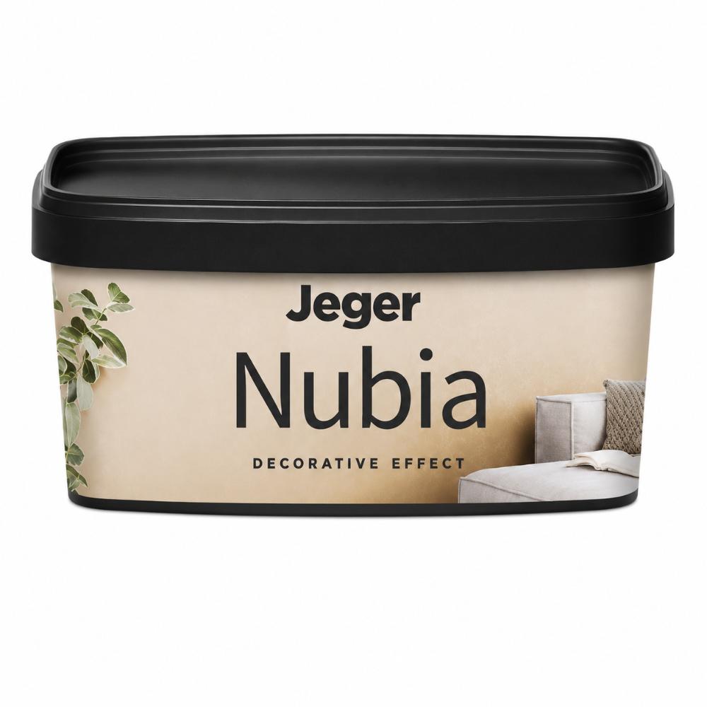 Vopsea decorativa cu aspect metalic texturat Jeger Nubia, Old gold, 1 L