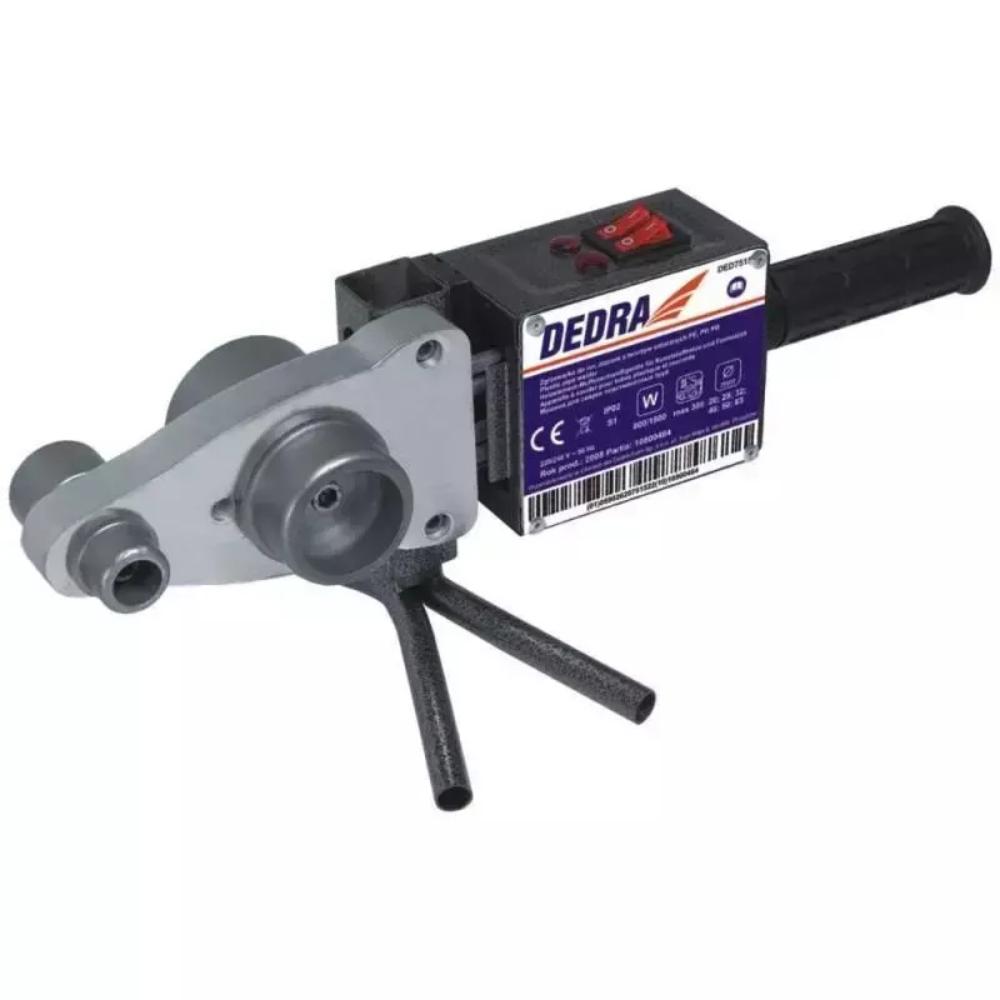 Aparat lipit PPR Dedra DED7515, gama 16-63 mm, carcasa metalica, 800/1500W
