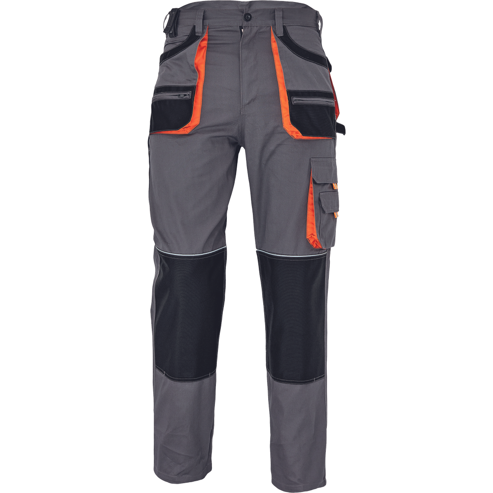 Pantaloni protectie Cerva FF CARL BE-01-003, bumbac si poliester, gri, marimea 52
