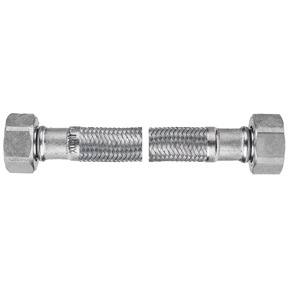 Racord apa flexibil PWS86 Ferro, FI-FI, 80 cm, 1/2 x 3/8 inch