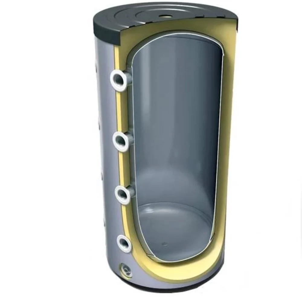 Puffer 300 l Tesy V30065F41P4, vertical, fara serpentine, 1 rezervor, gri, 68 kg, 1430 x 650 x 650 mm