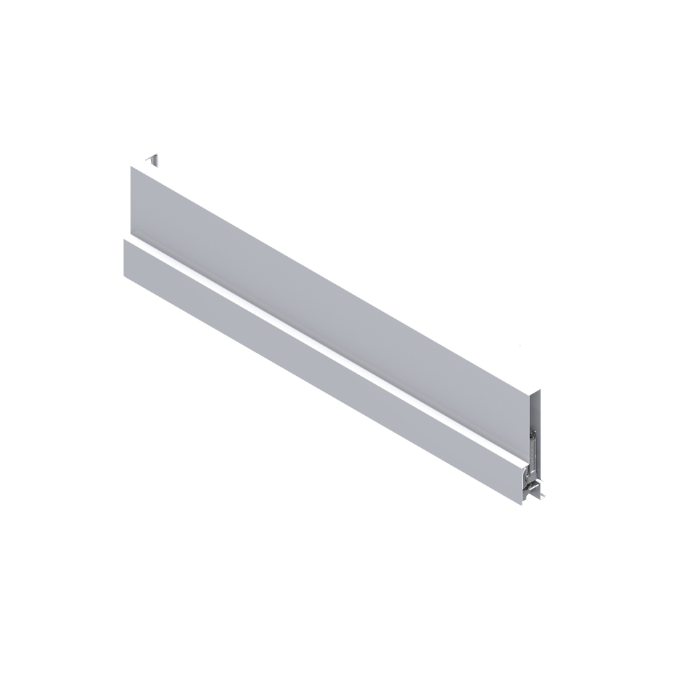 Laterala stanga Nova Pro Scala Ice, otel, alb, 122 x 450 mm