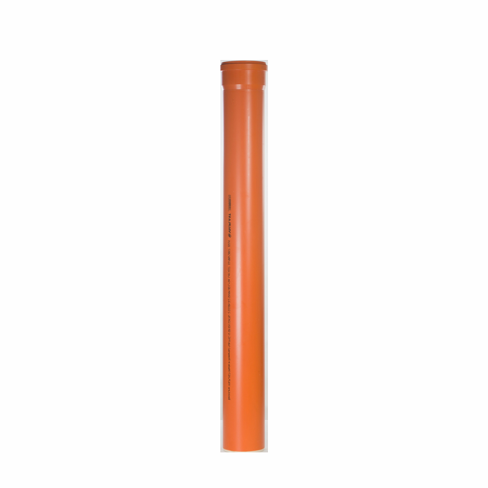 Teava PVC SN2 Valrom, canalizare exterioara, cu mufa si garnitura, diametru 250 mm, 2 m