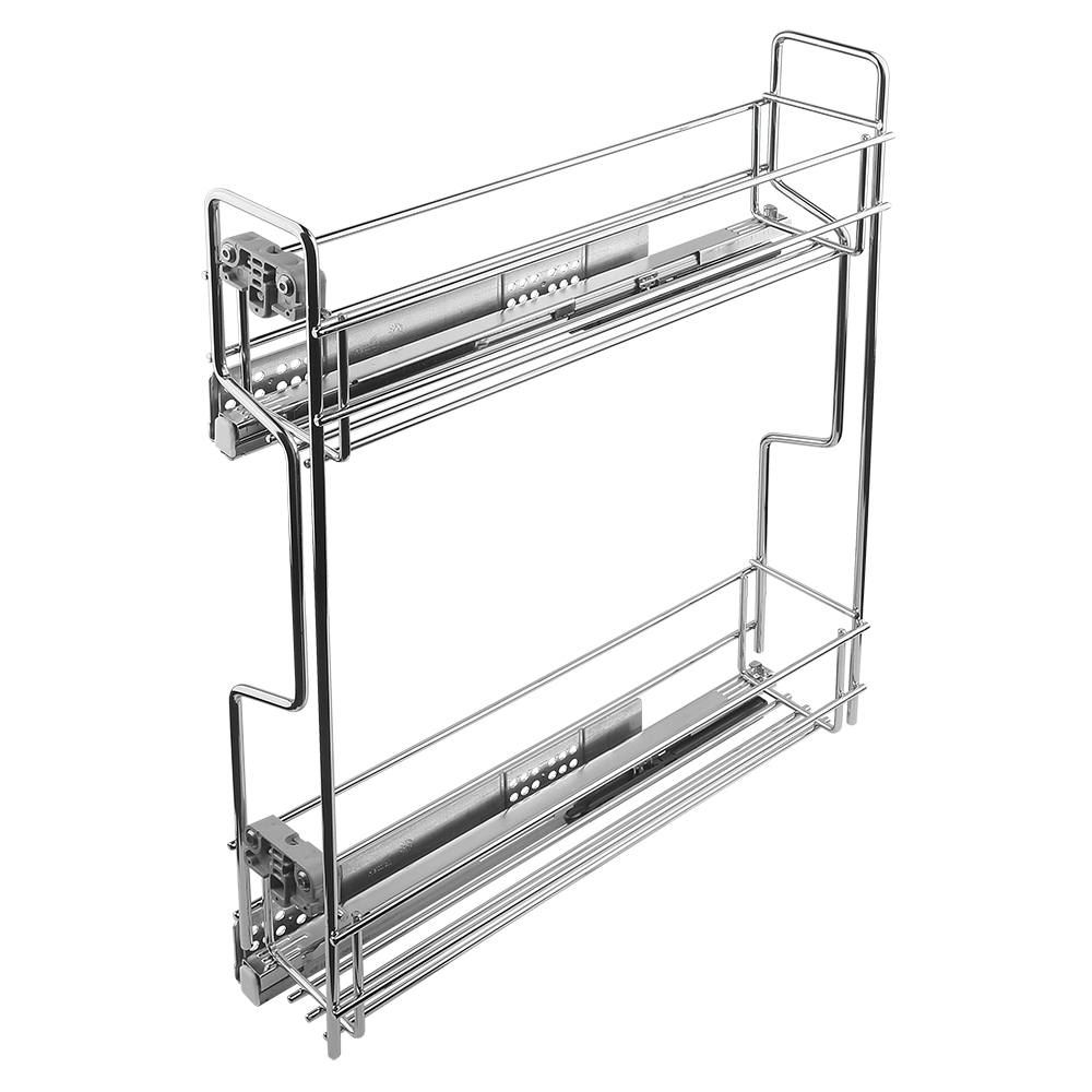Cos metalic Jolly Siderplast, glisiera Hettich, crom, 110 mm