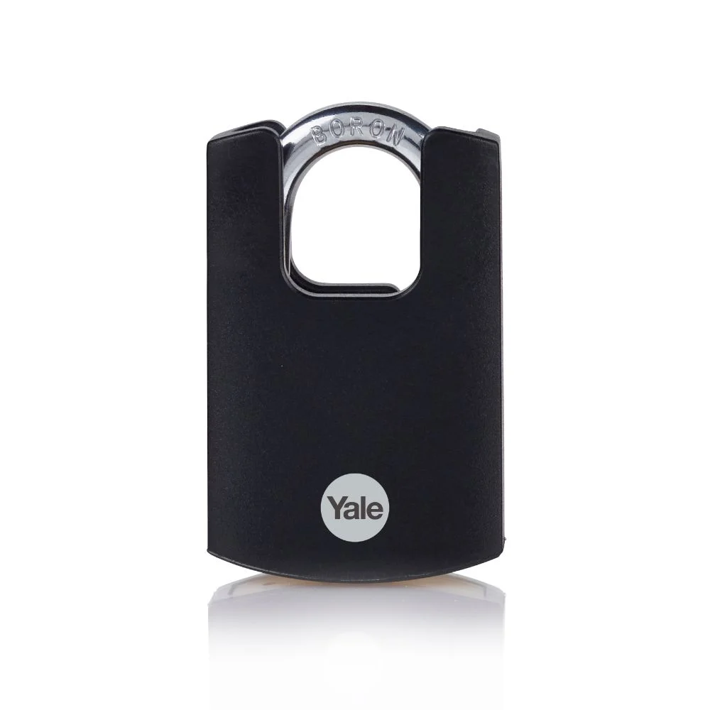 Lacat din alama Yale Maximum Protection, 40mm, veriga protejata, 3 chei