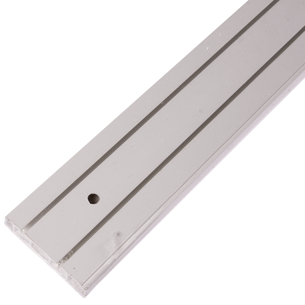 Sina perdea tavan SH2, PVC alb, 2 canale, 250 cm