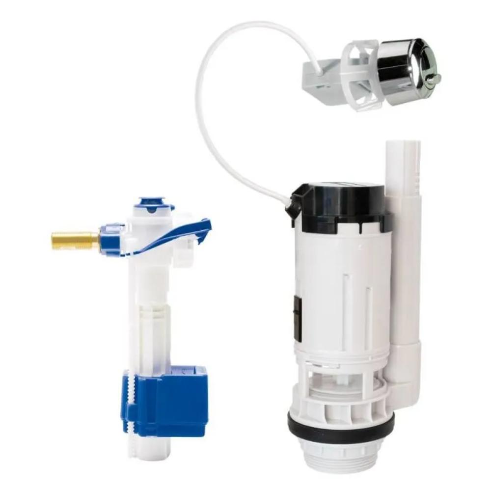 Kit mecanism rezervor WC LIV, include valva de umplere 747 + valva de spalare 550