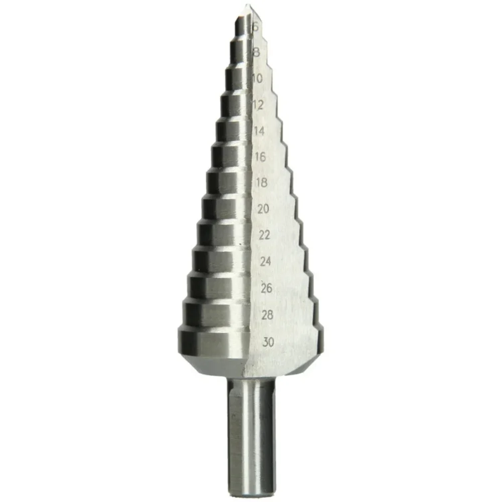 Bit conic pentru burghiu în trepte HSS Hikoki, canal drept 6 - 30 mm