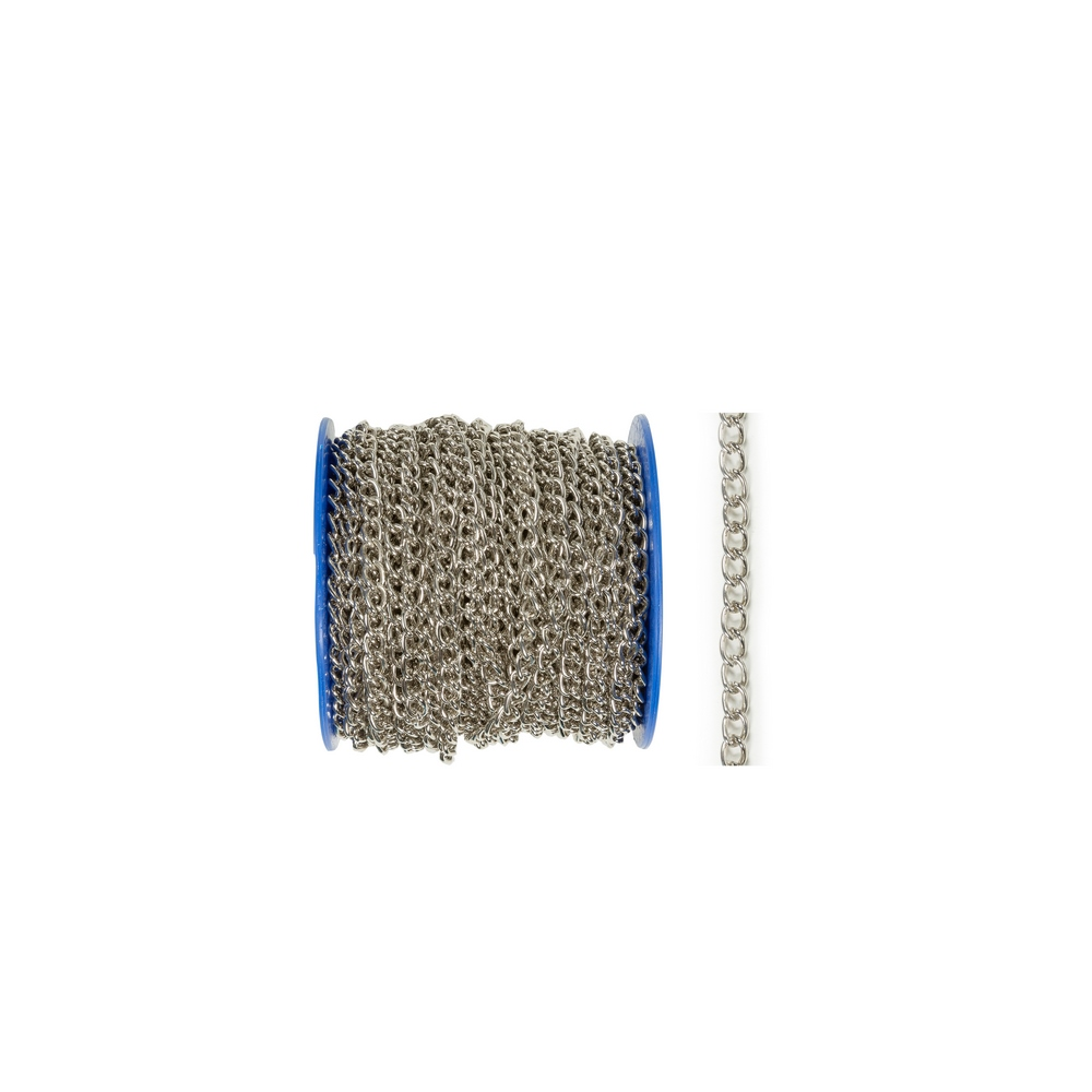 Lant simplu argintiu, 2,5 mm