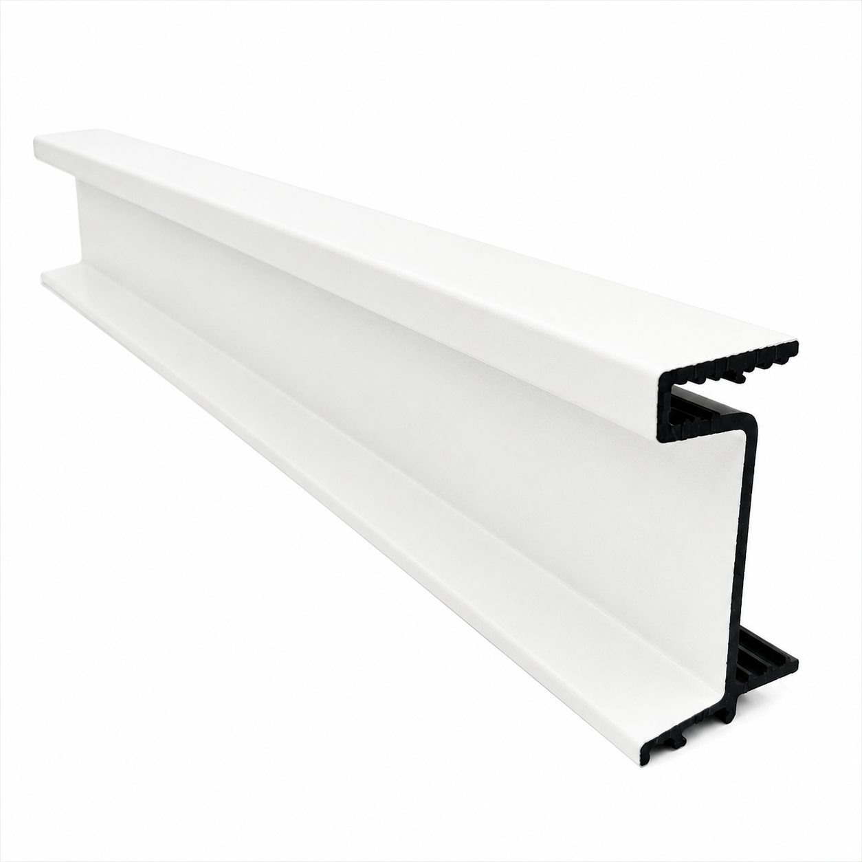 Profil Gola PLS 8401, orizontal/vertical, alb, 3 m