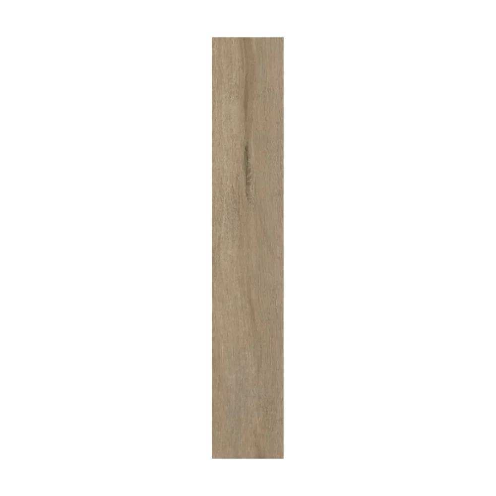 Gresie portelanata interior-exterior Kai Pine KY, beige, aspect de parchet, finisaj mat, 20.4 x 120.4 cm