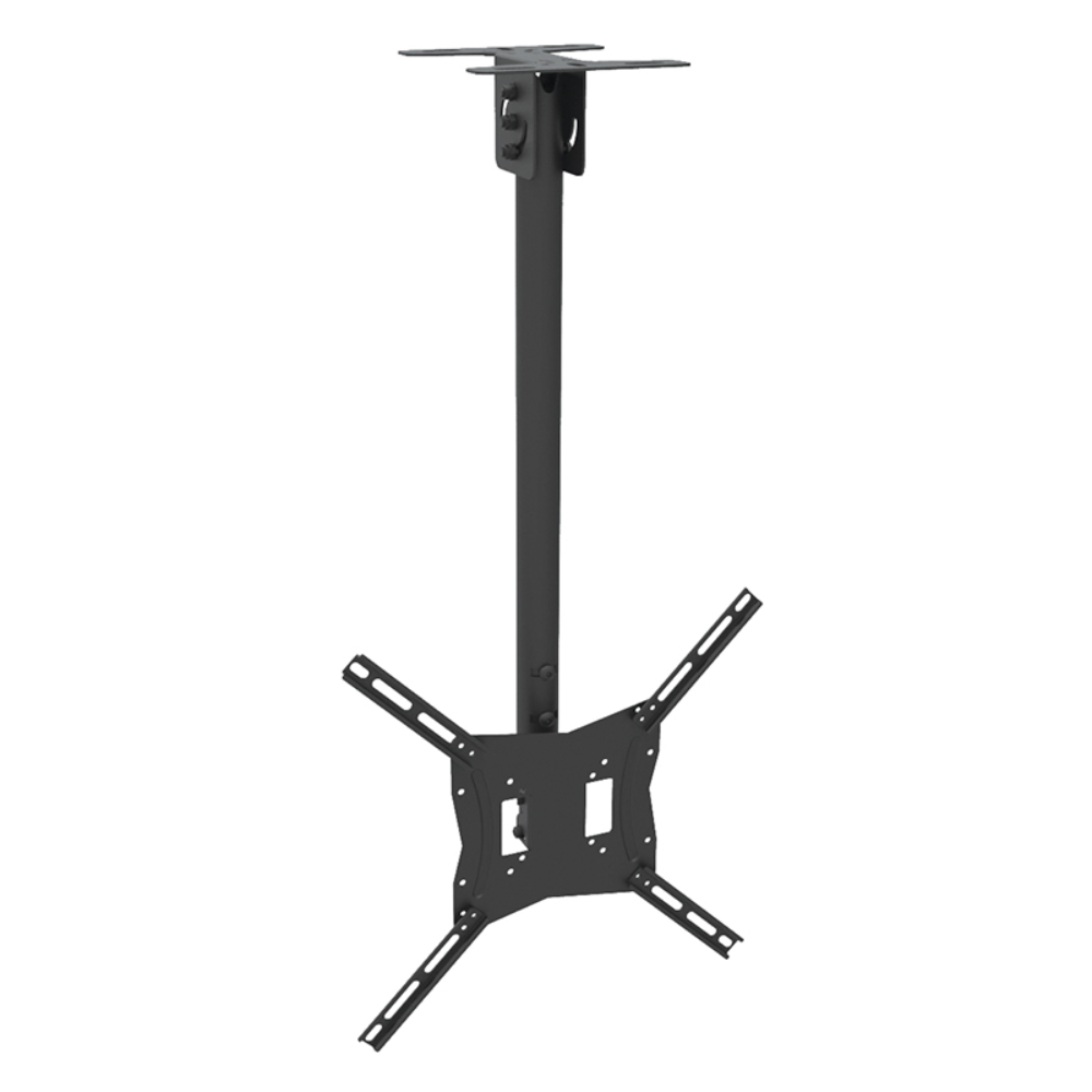 Suport TV reglabil Golden Brackets, metalic, montare pe tavan, 56'', maxim 35 kg, negru