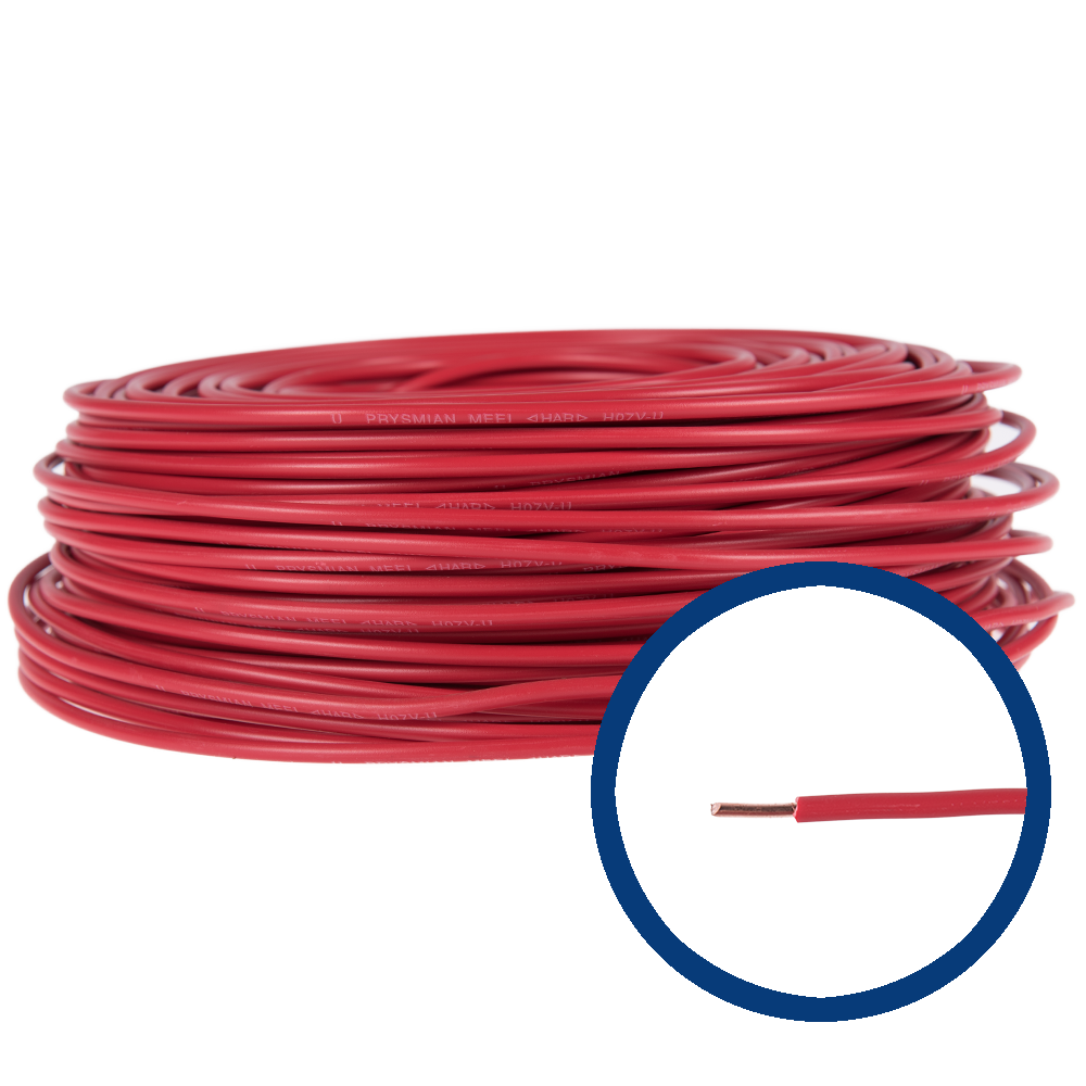 Cablu electric FY/ H07V-U 4 mm rosu