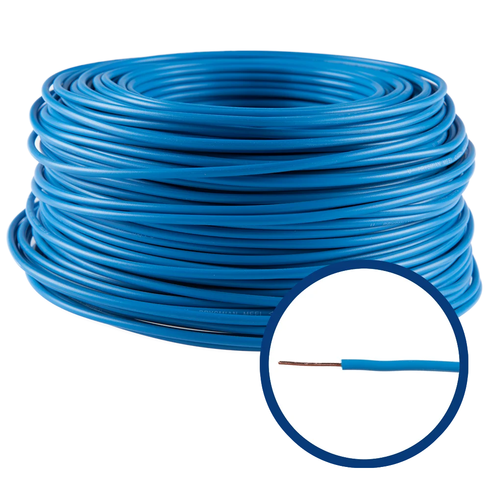 Cablu electric FY/ H07V-U 1,5 mm albastru