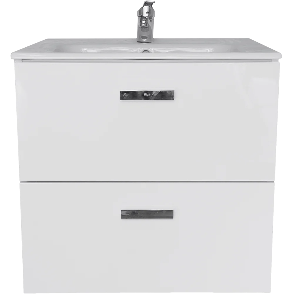 Mobilier baie Roca Victoria, baza cu lavoar, PAL, alb, 60,5 x 46 x 58,5 cm