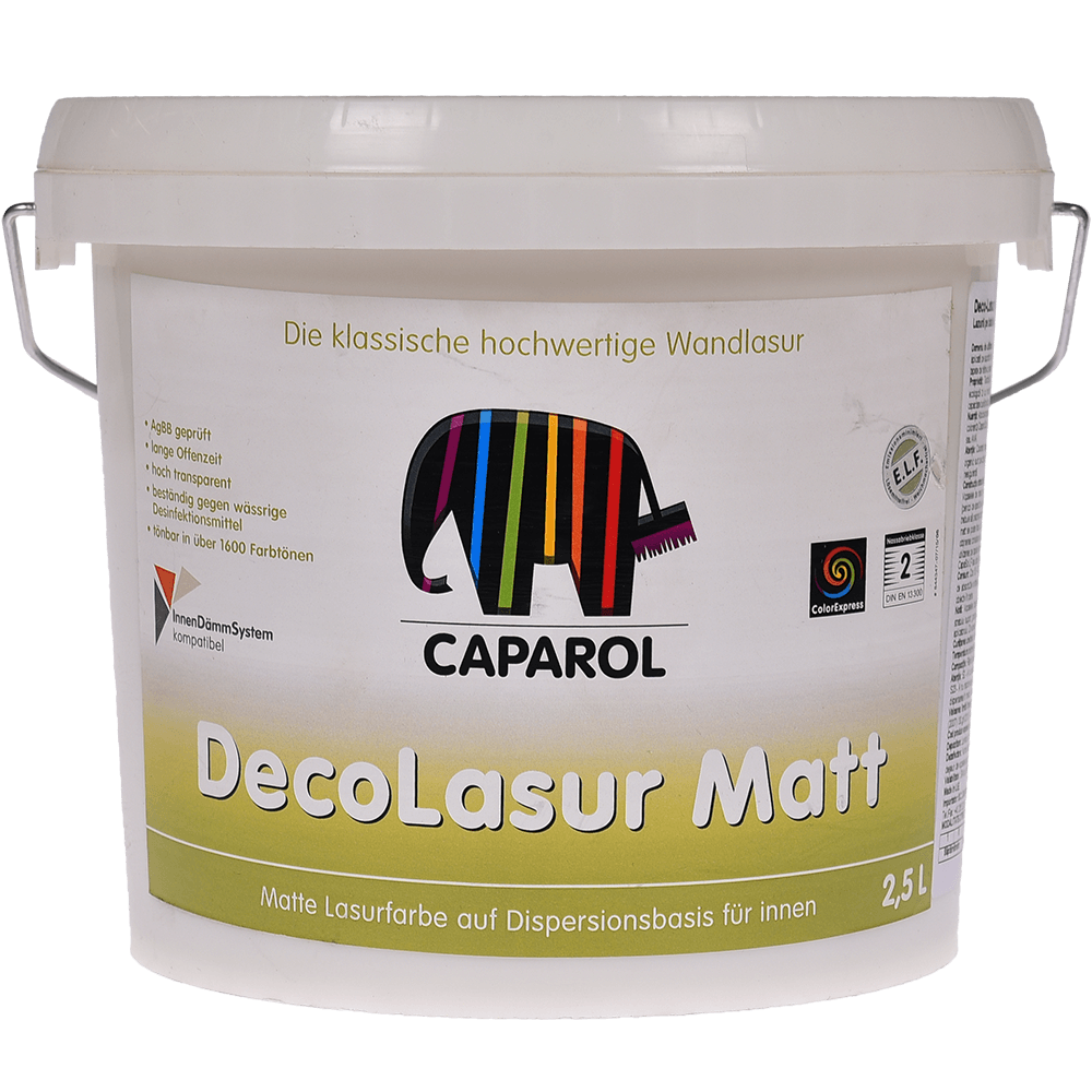 Lazura mata Capadecor DecoLasur Matt, 2,5L