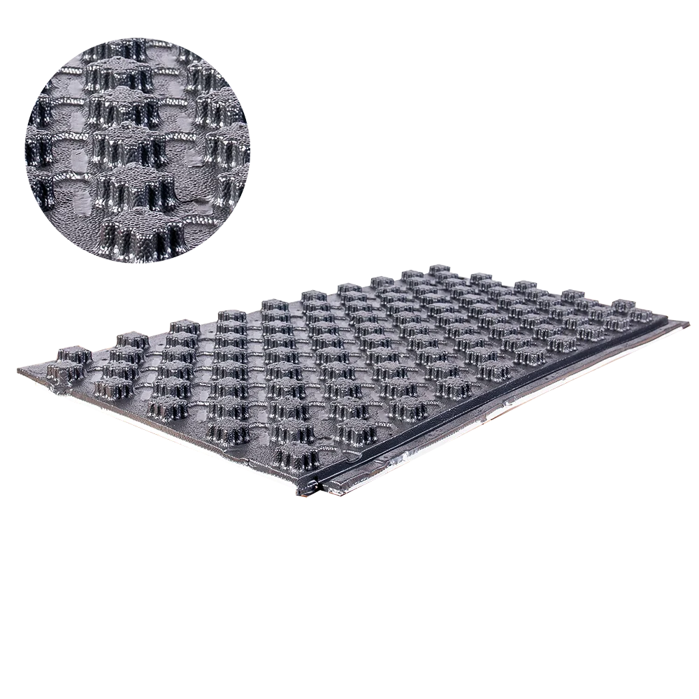 Placa cu nuturi Purmo Nopjjet ND20 EPS200, 20 mm, negru, 7.5 mp/pachet