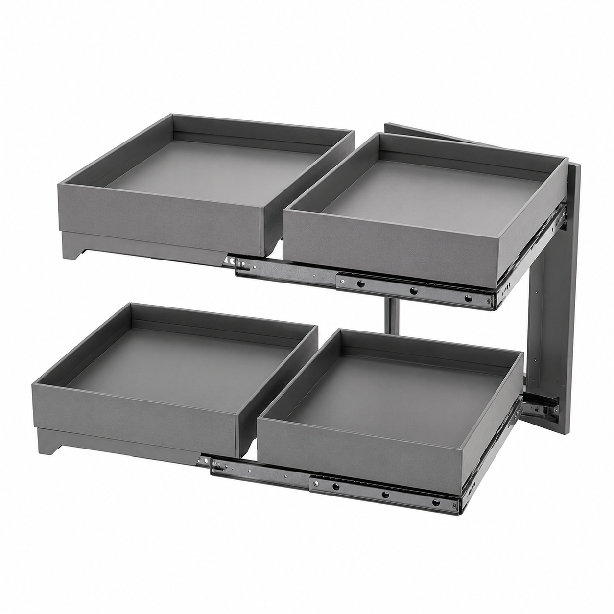 Mecanism Fly Box reversibil, antracit, 450 mm