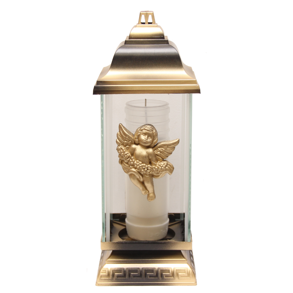 Felinar LCA inger gold, sticla/plastic, 50 h