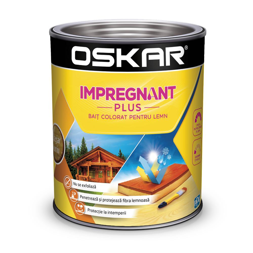 Lazura pentru lemn OSKAR Impregnant Plus, stejar auriu, 2.5 l