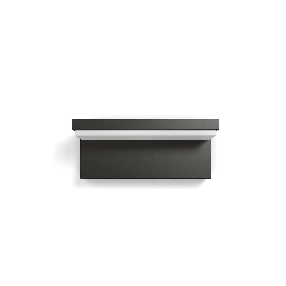 Aplica exterior Philips Bustan, 3.8 W, 2700 K, antracit, IP44