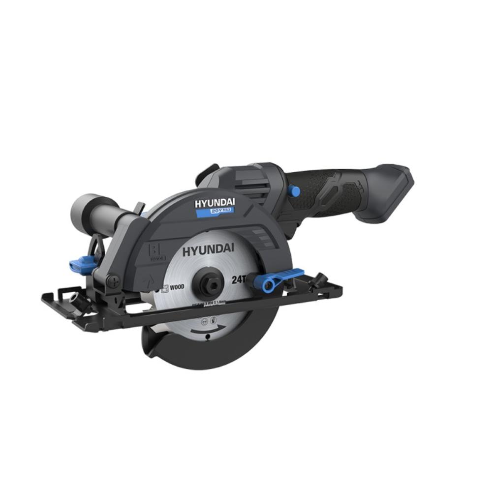 Fierastrau circular brushless cu acumulator Hyundai CS20X-120-SOLO, 20 V, 6100 rpm
