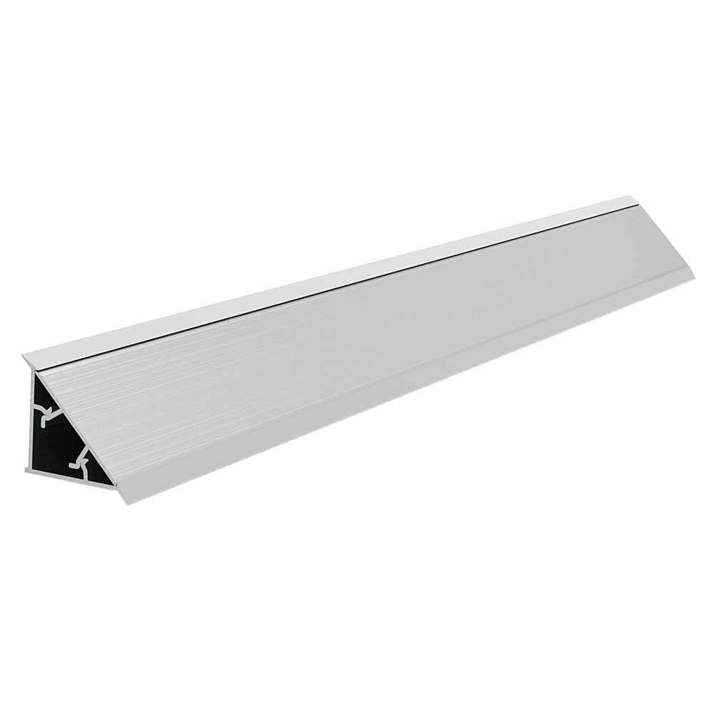 Profil inaltator, aluminiu, argintiu mat, 4 m