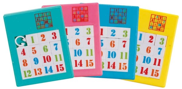 Puzzle alunecos Goki - Numere, sortiment