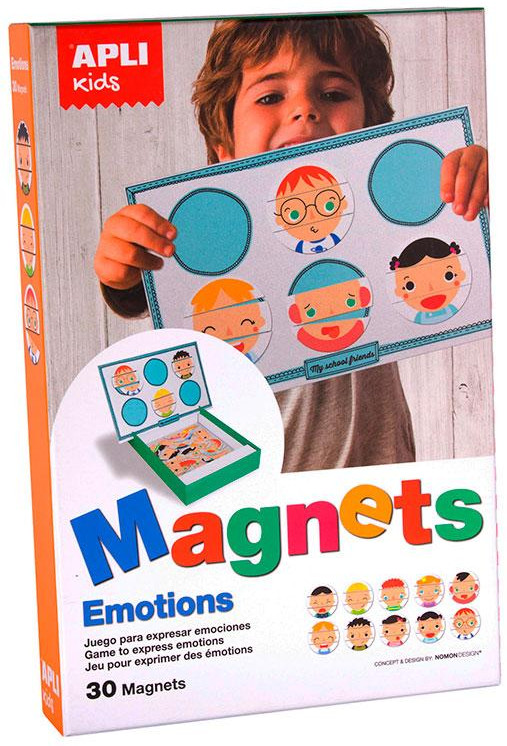 Joc educativ cu magneti Apli Kids - Emotii
