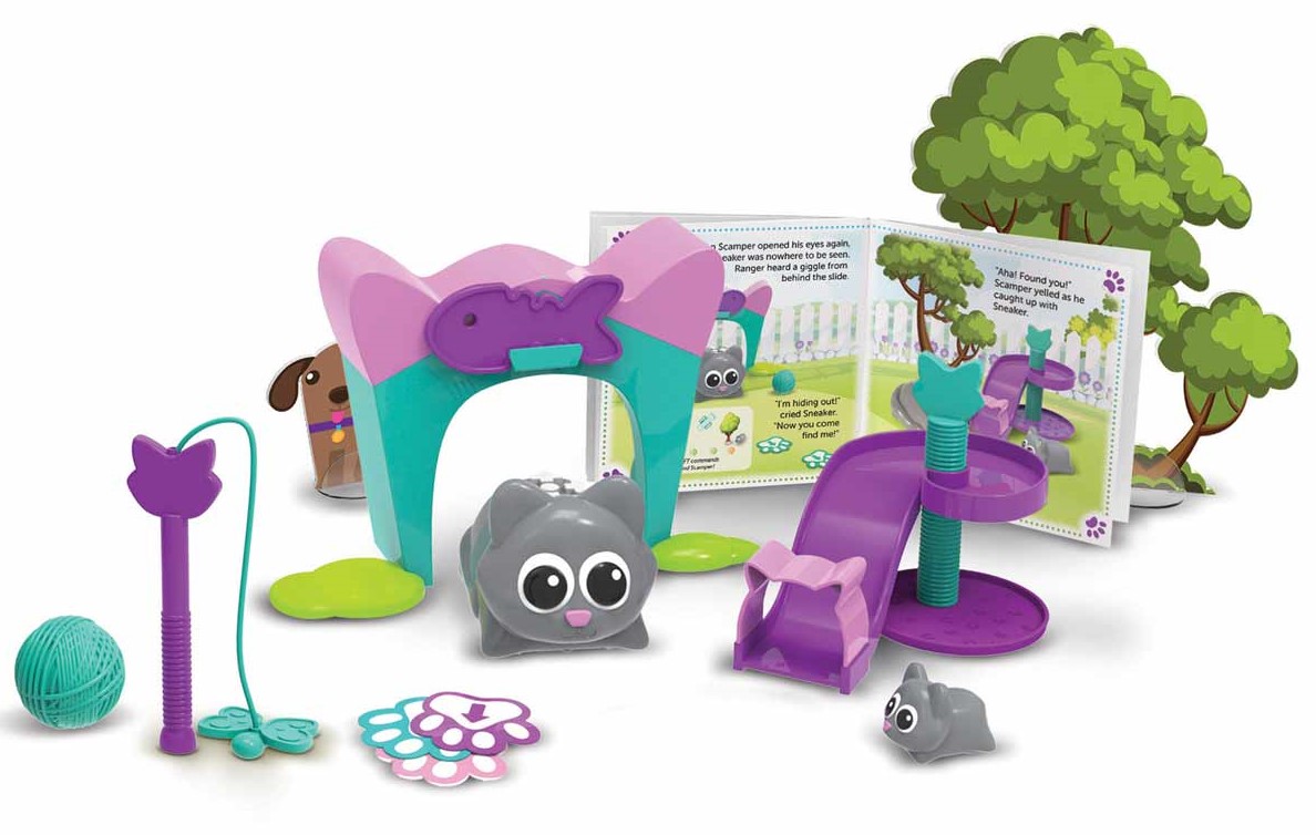 Set de joaca pentru copii Learning Resources - Scamper si Sneaker