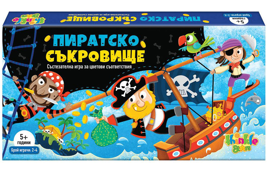 Joc de concurenta  Thinkle Stars - Comoara piratilor