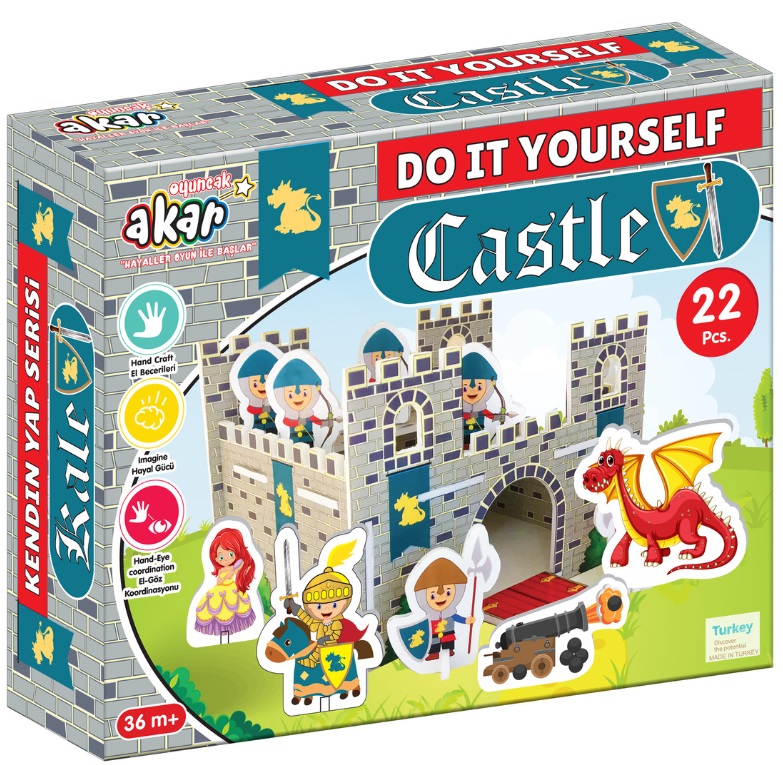 Model 3D Akar - Castelul