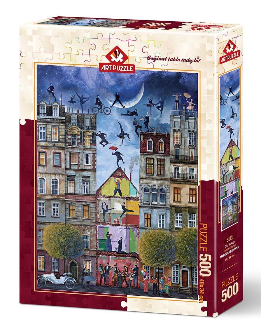 Puzzle Art Puzzle din 500 de piese - Strada viselor, Marek Brzozowski