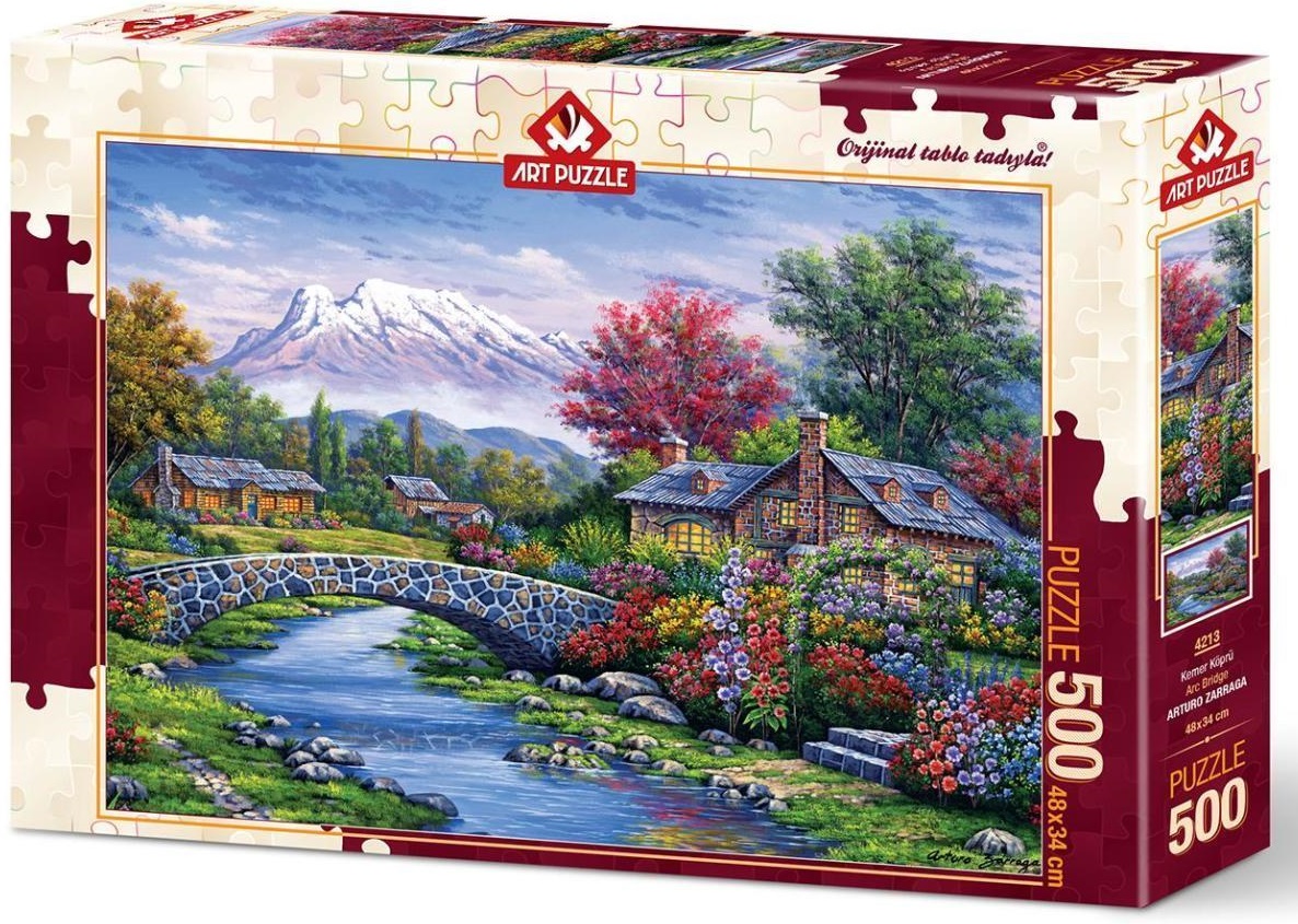 Puzzle Art Puzzle din 500 de piese - Pod, Arturo Zarraga