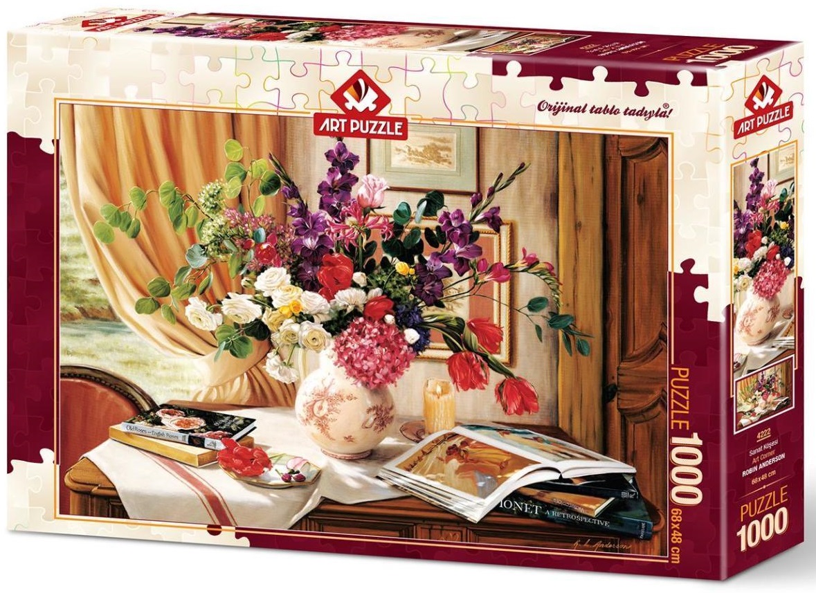 Puzzle Art Puzzle din 1000 de piese - Colt de arta, Robin Adnderson