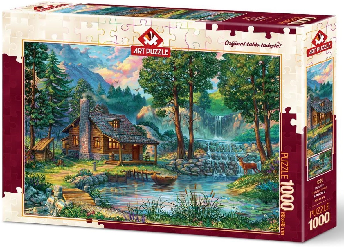 Puzzle Art Puzzle din 1000 de piese - Casa de basm