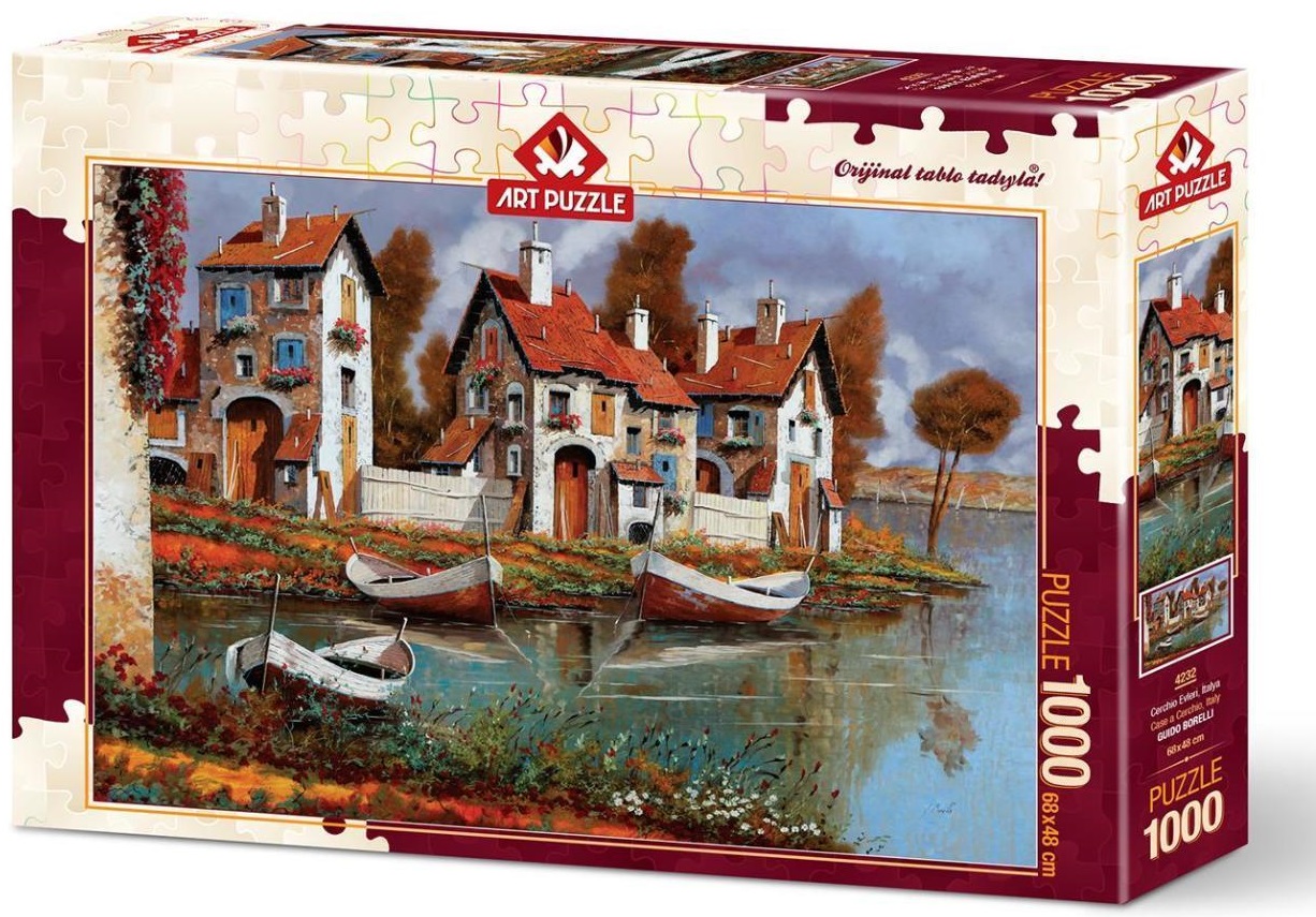 Puzzle Art Puzzle din 1000 de piese - Caz in Cerchio, Italia, Guido Boreli