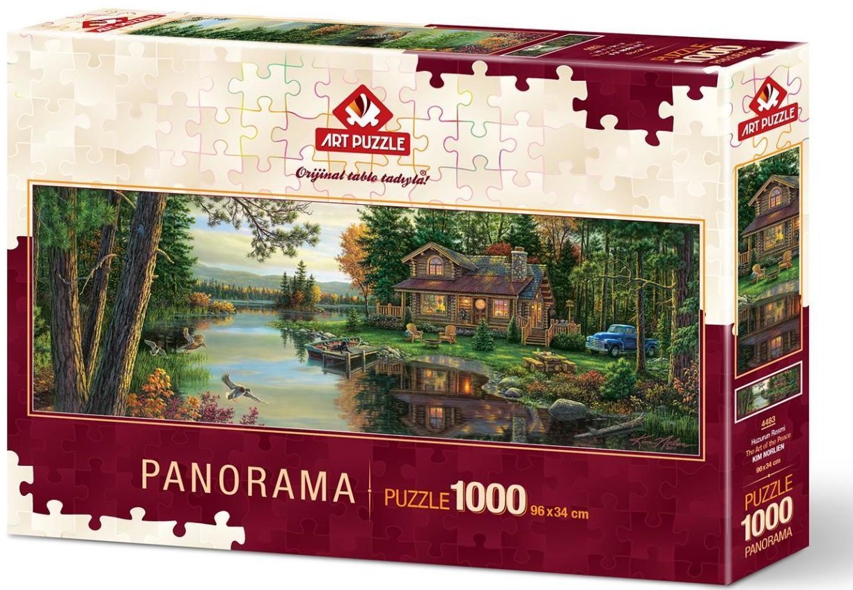 Puzzle panoramic Art Puzzle din 1000 de piese - Arta pacii, Kim Norlien