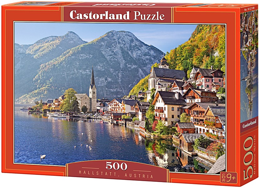 Puzzle Castorland din 500 de piese - Hallstatt, Austria